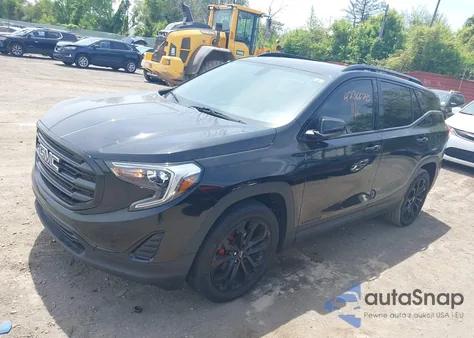 2019 GMC Terrain Sle from USA, damaged, VIN 3GKALMEV7KL382853
